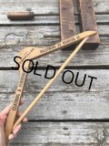 Vintage USA Advertising Wood Hanger HAMBURGER & SON (A582)