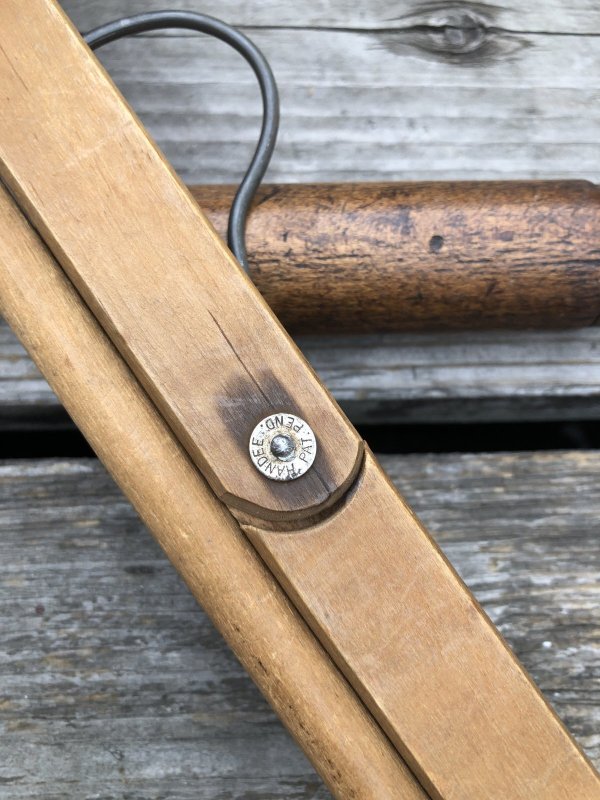 画像8: Vintage USA Advertising Wood Hanger SAM RUBINSON (A594)