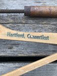 画像4: Vintage USA Advertising Wood Hanger The Eagle Dye Works (A588) (4)