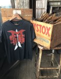 Vintage USA Advertising Wood Hanger B&B CLOTHES SHOP (A580)