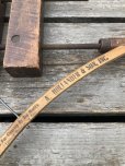画像7: Vintage USA Advertising Wood Hanger HOLLANDERIZING CLEANS (A596) (7)