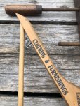 画像4: Vintage USA Advertising Wood Hanger HAMBURGER & SON (A582) (4)