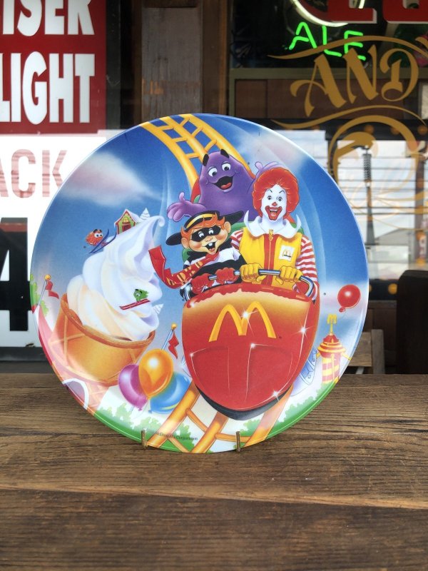 画像1: Vintage McDonalds Plastic Plate 1993 (A603)