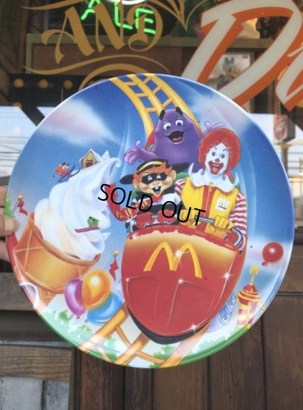 画像6: Vintage McDonalds Plastic Plate 1993 (A603)