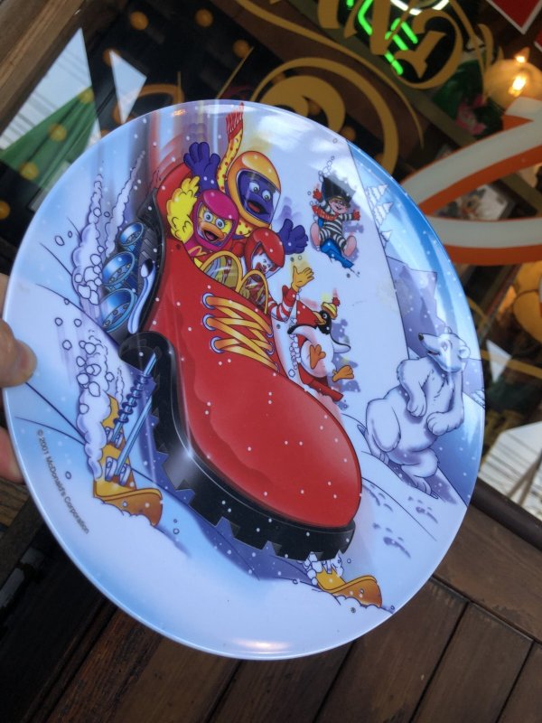 画像5: Vintage McDonalds Plastic Plate 2001 (A599)