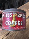 画像1: Vintage Coffee Tin HILLS BROS (A619) (1)
