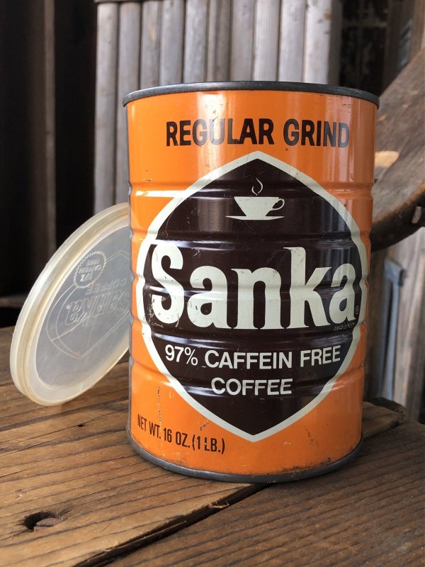画像5: Vintage Coffee Tin Sanka (A617)