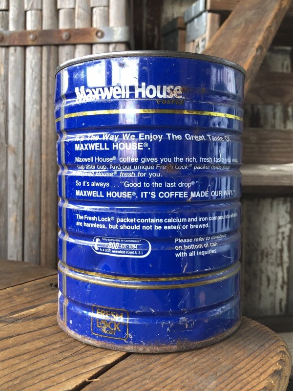 画像5: Vintage Coffee Tin Maxwell House (A606)