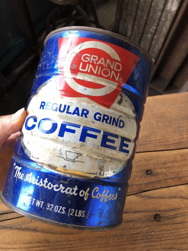 画像1: Vintage Coffee Tin GRAND UNION (A614)