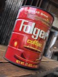画像4: Vintage Coffee Tin Folger's (A607) (4)