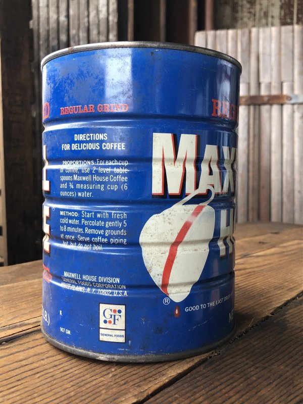 画像3: Vintage Coffee Tin MAXWELL HOUSE (A605)
