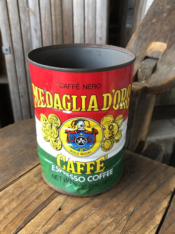画像2: Vintage Coffee Tin MEDAGLIA D'ORO (A612)