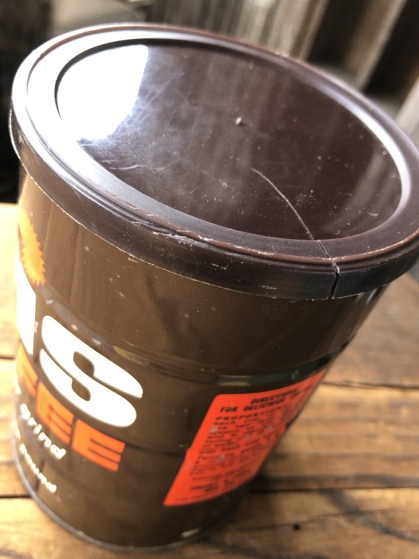 画像7: Vintage Coffee Tin iris (A610)