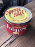 画像2: Vintage Coffee Tin Folger's (A608) (2)