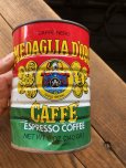 画像1: Vintage Coffee Tin MEDAGLIA D'ORO (A612) (1)