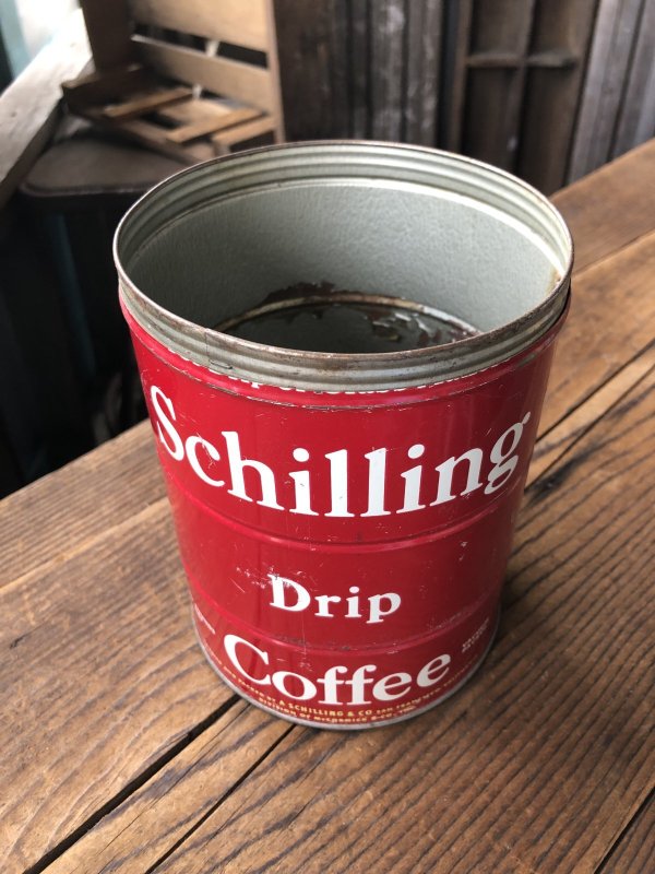 画像2: Vintage Coffee Tin Schilling (A615)
