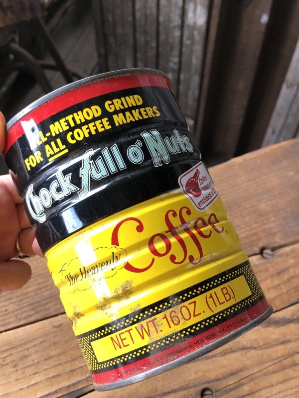 画像1: Vintage Coffee Tin Chock Full O' Nuts (A609)