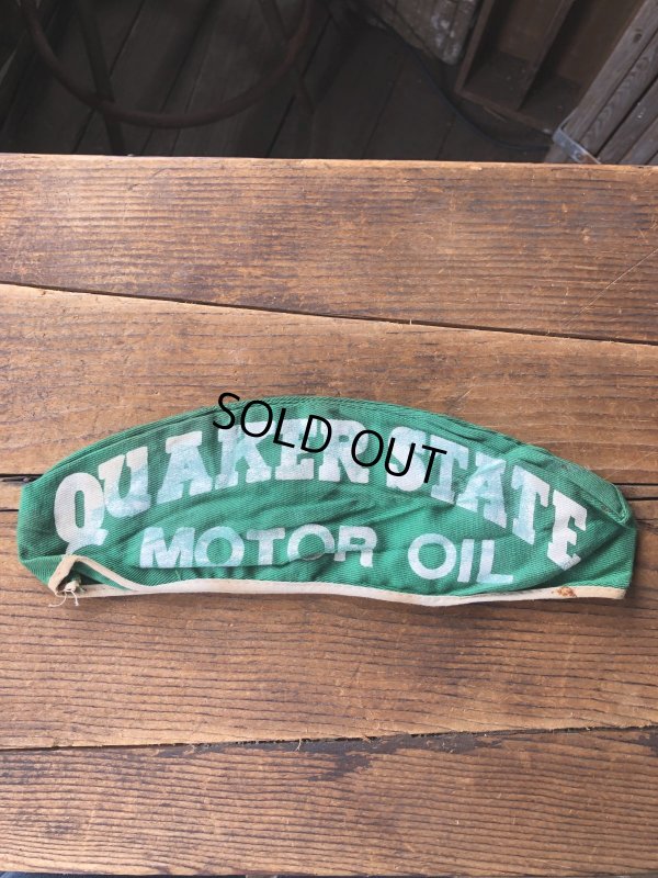 画像11: Vintage QUAKER STATE Service Station Attendant Cap (A624)