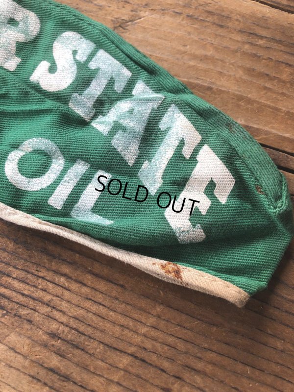 画像14: Vintage QUAKER STATE Service Station Attendant Cap (A624)