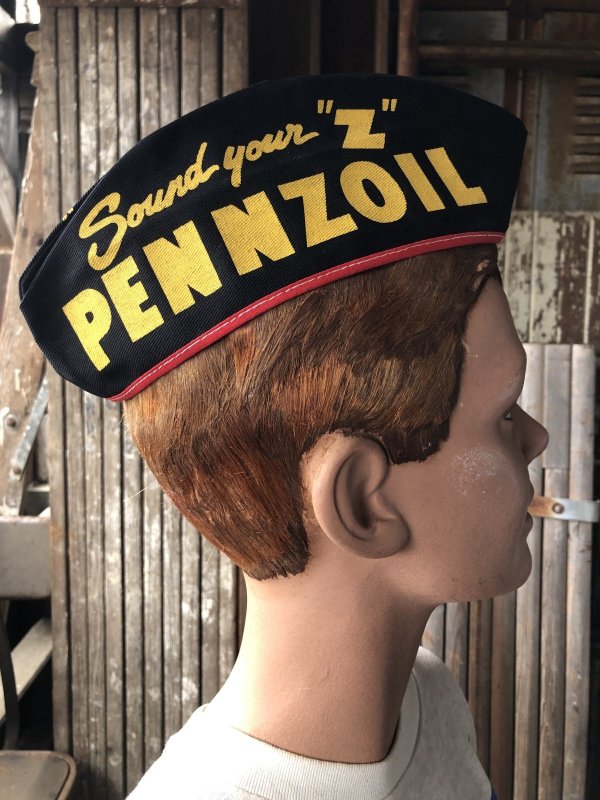 画像4: Vintage Pennzoil Z Lube Service Station Attendant Cap (A625)
