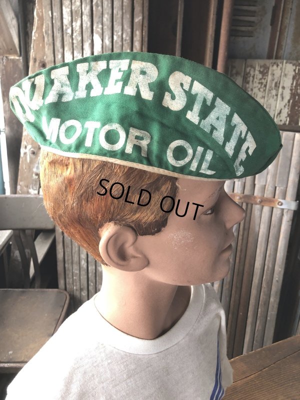 画像3: Vintage QUAKER STATE Service Station Attendant Cap (A624)