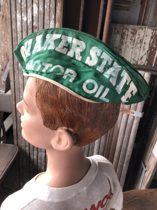 画像5: Vintage QUAKER STATE Service Station Attendant Cap (A624)