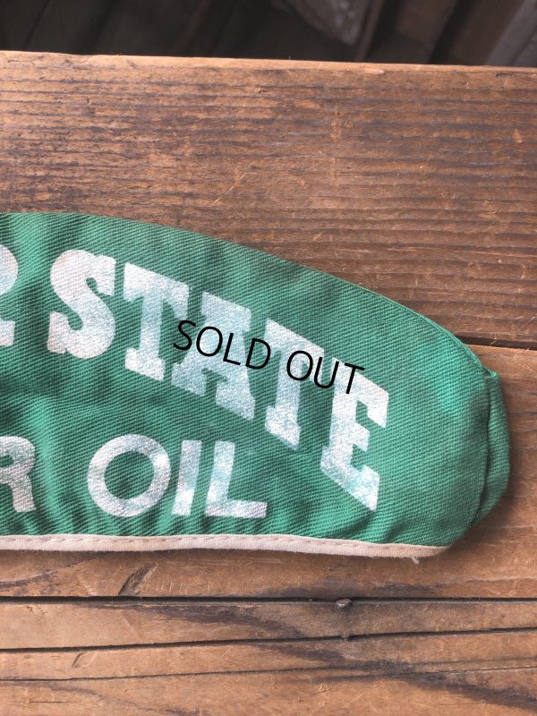 画像10: Vintage QUAKER STATE Service Station Attendant Cap (A624)