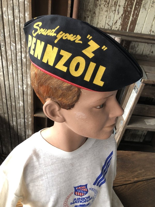 画像6: Vintage Pennzoil Z Lube Service Station Attendant Cap (A625)