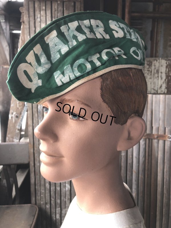 画像6: Vintage QUAKER STATE Service Station Attendant Cap (A624)