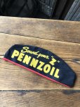 画像8: Vintage Pennzoil Z Lube Service Station Attendant Cap (A625) (8)