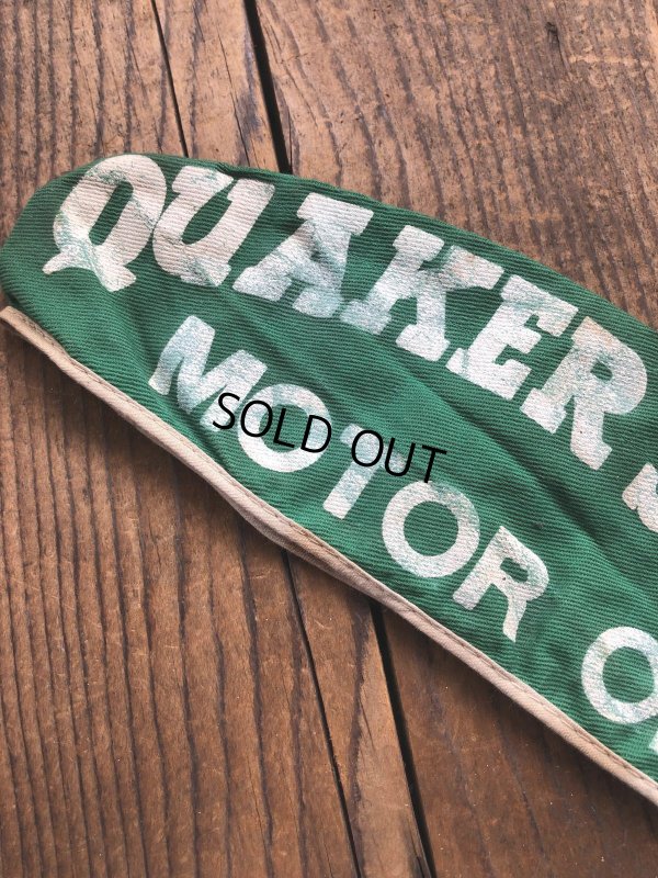 画像9: Vintage QUAKER STATE Service Station Attendant Cap (A624)