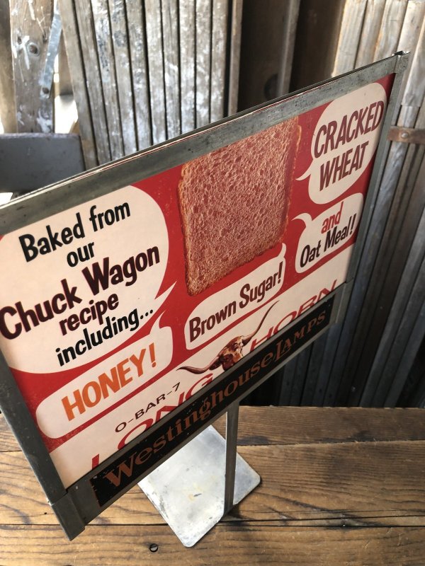画像8: Vintage Westinghouse Lamps Advertising Pop Poster Price Store Display Stand (A626) 