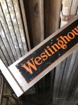 画像2: Vintage Westinghouse Lamps Advertising Pop Poster Price Store Display Stand (A626)  (2)