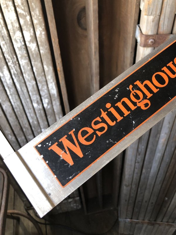 画像2: Vintage Westinghouse Lamps Advertising Pop Poster Price Store Display Stand (A626) 