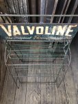 画像16: 40s Vintage Valvoline Motor Oil Can Store Display Rack HTF!! (A627)  (16)