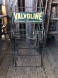 画像1: 40s Vintage Valvoline Motor Oil Can Store Display Rack HTF!! (A627)  (1)