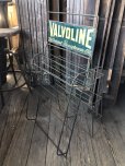 画像10: 40s Vintage Valvoline Motor Oil Can Store Display Rack HTF!! (A627)  (10)