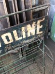 画像14: 40s Vintage Valvoline Motor Oil Can Store Display Rack HTF!! (A627)  (14)