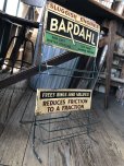 画像7: RARE! 40s Vintage BARDAHL Motor Oil Additive Can Store Display Rack HTF!! (A628)  (7)