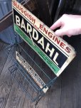 画像19: RARE! 40s Vintage BARDAHL Motor Oil Additive Can Store Display Rack HTF!! (A628)  (19)