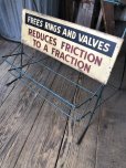 画像15: RARE! 40s Vintage BARDAHL Motor Oil Additive Can Store Display Rack HTF!! (A628)  (15)