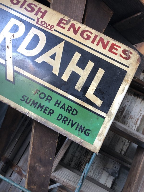 画像13: RARE! 40s Vintage BARDAHL Motor Oil Additive Can Store Display Rack HTF!! (A628) 