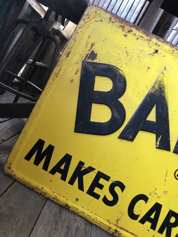 画像6: RARE! 50s Vintage Bardahl Motor Oil Makes Cars Run Better Store Display Sign HTF!!! (A629) 