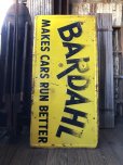画像5: RARE! 50s Vintage Bardahl Motor Oil Makes Cars Run Better Store Display Sign HTF!!! (A629)  (5)