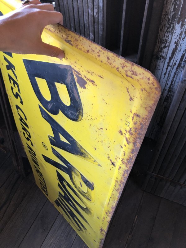画像13: RARE! 50s Vintage Bardahl Motor Oil Makes Cars Run Better Store Display Sign HTF!!! (A629) 