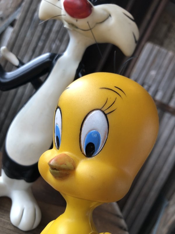 画像6: 60s〜 Vintage R.Dakin Tweety and Sylvester Figure Set (A633)