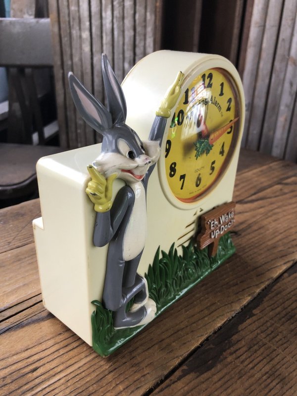 画像2: 70s Vintage Bugs Bunny Alarm Clock (A640)