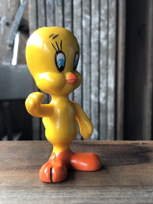 画像2: 70s Vintage R.Dakin Tweety PVC Figure 9.5cm (A631)