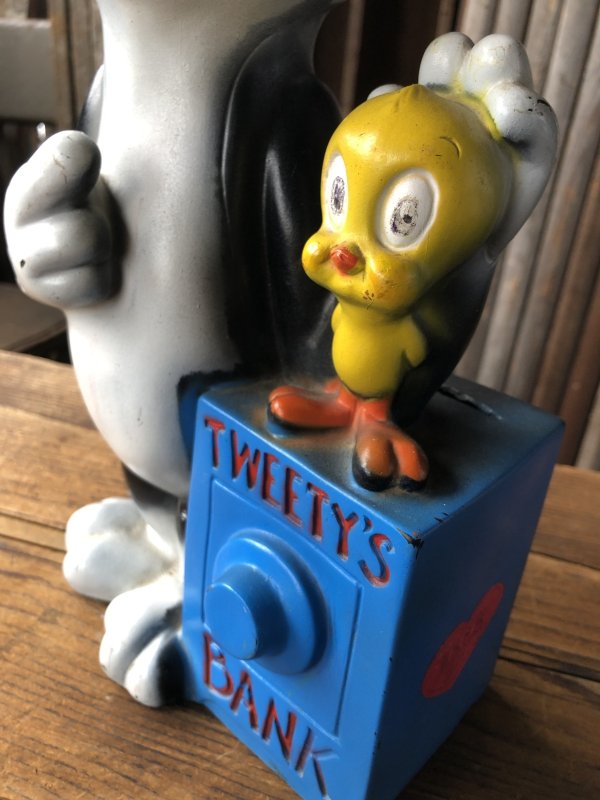 画像7: 70s Vintage Tweety & Sylvester TWEETY'S BANK (A630)