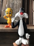 画像8: 70s Vintage R.Dakin Tweety and Sylvester PVC Figure Set (A632) (8)